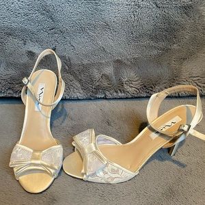 Wedding heels size 9.5